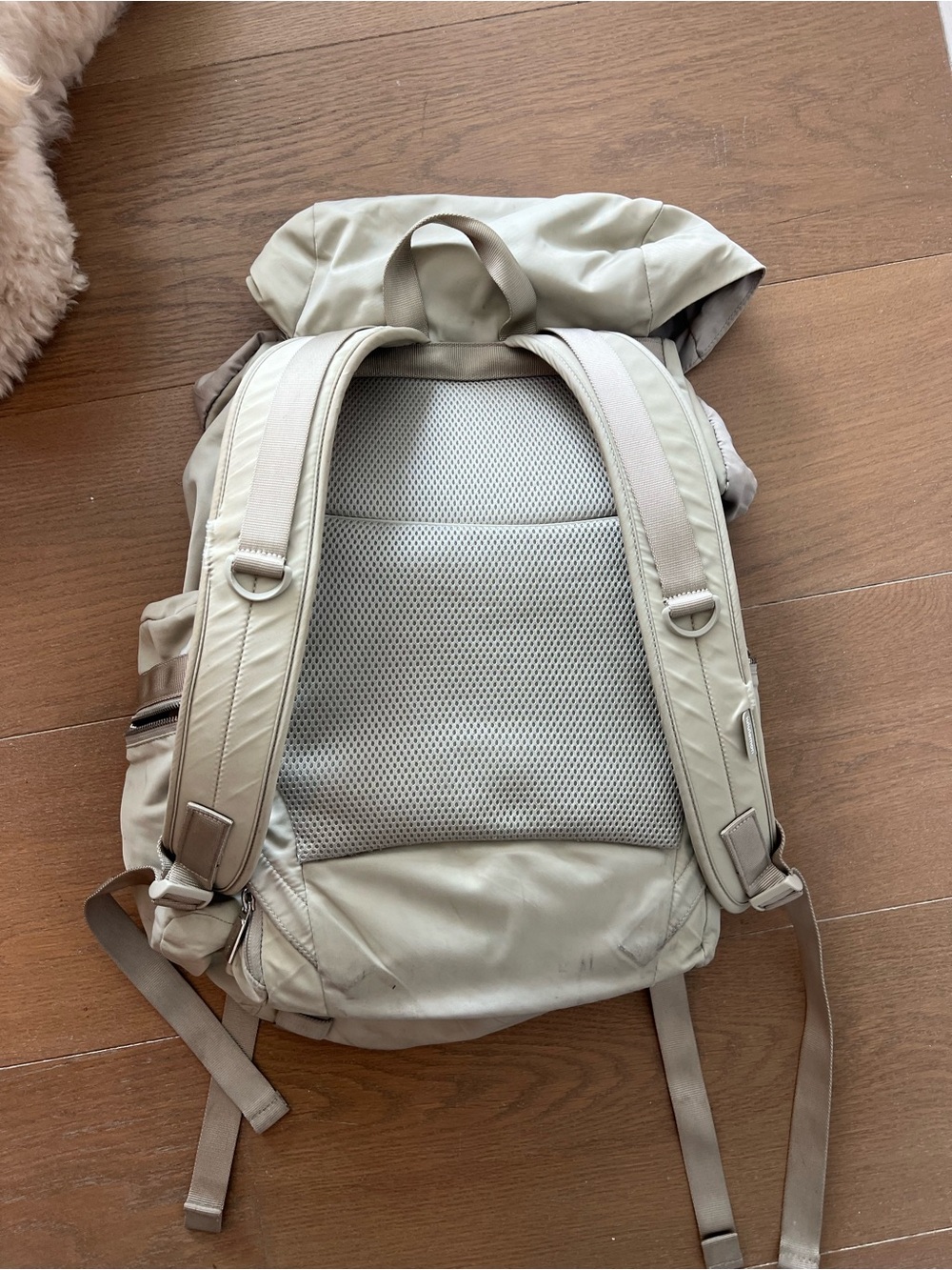 lululemon athletica Cream wanderlust Backpack with Buckle Straps - Picture 2 of 3